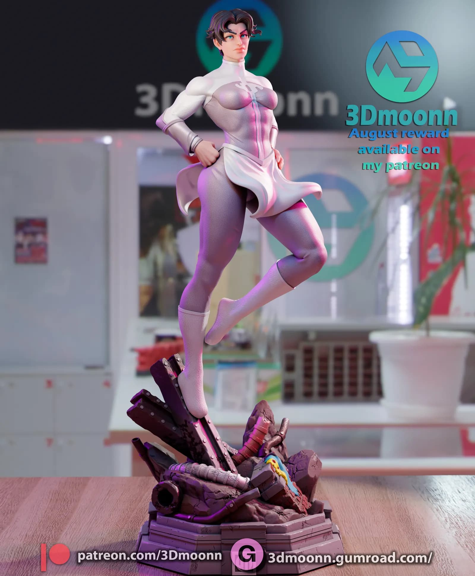 STL - Anissa figura de acción
