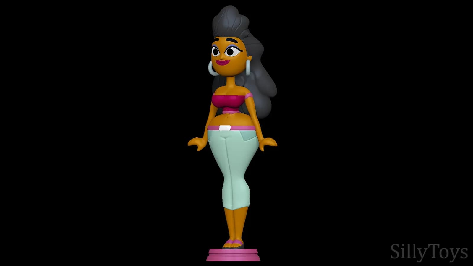 STL - Anne Maria Total Drama Figura render 4