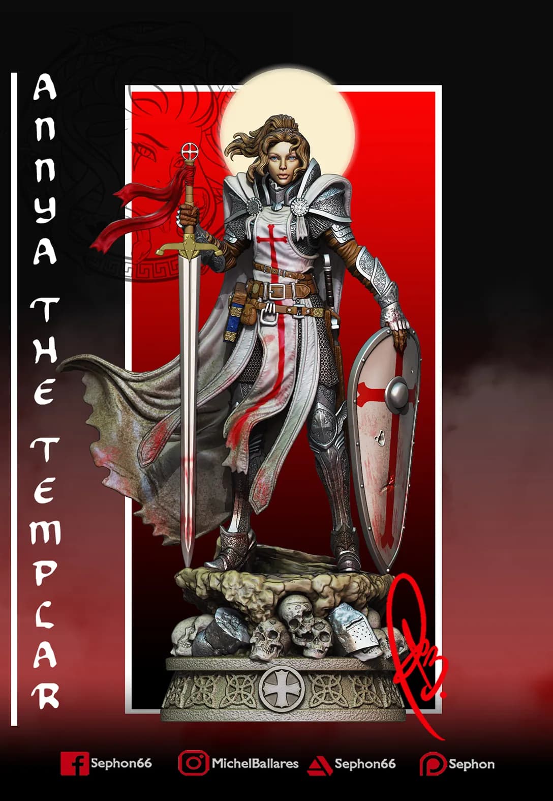 STL - Annya Templar Girl