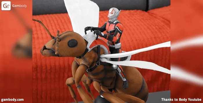 STL - ant man the wasp gambody render 2