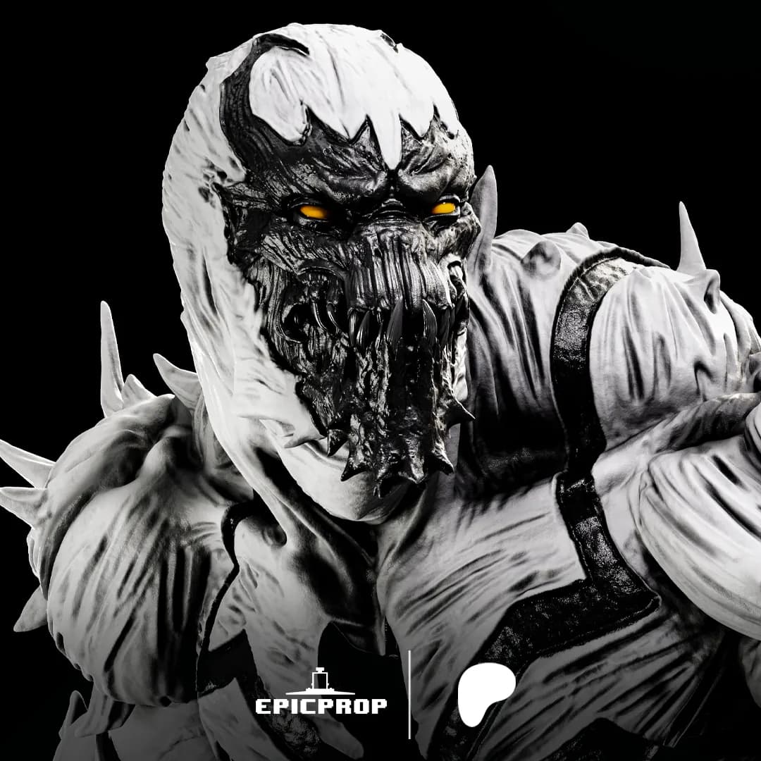 STL - Anti Venom figura de accion render 4