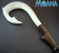 STL - anzuelo mágico de Maui de Moana