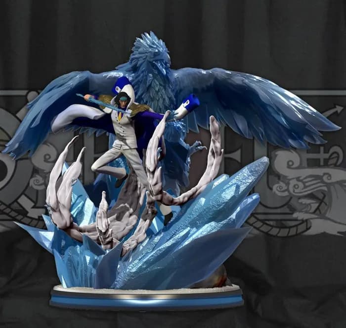 STL - Aokiji Kuzan figura de anime