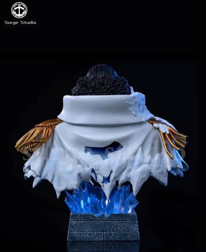 STL - aokiji one piece bust render 2