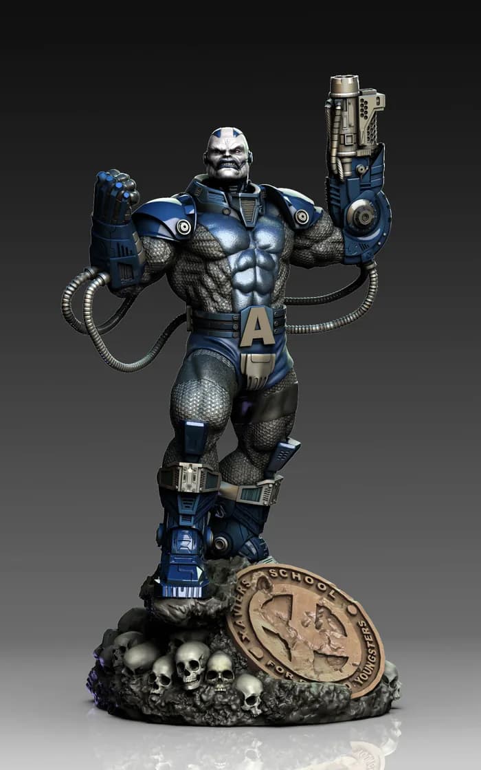 STL - Apocalipsis X Men render 3