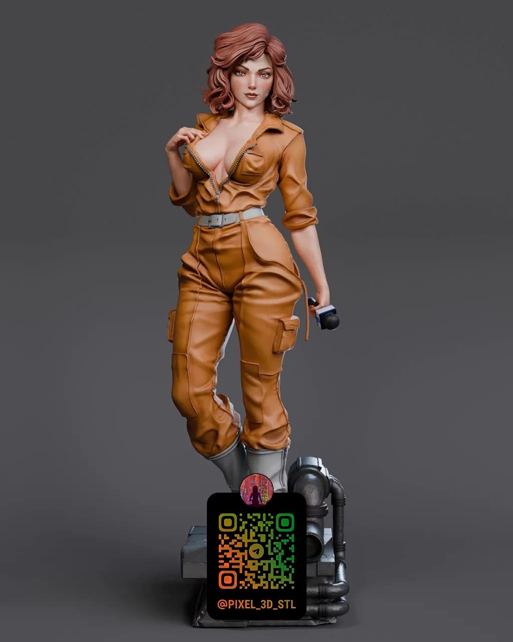 STL - April O'Neil figura