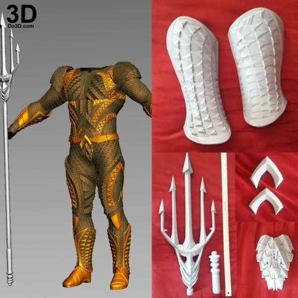 STL - aquaman suit do3d