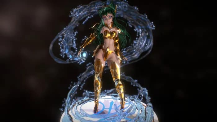 STL - aquariu golden angels sacred saga