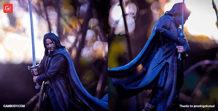 STL - aragorn gambody render 3