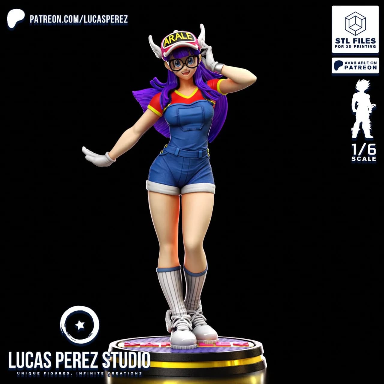 STL - Arale Versión Adulta