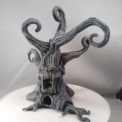 STL - Arbol Demoniaco render 2