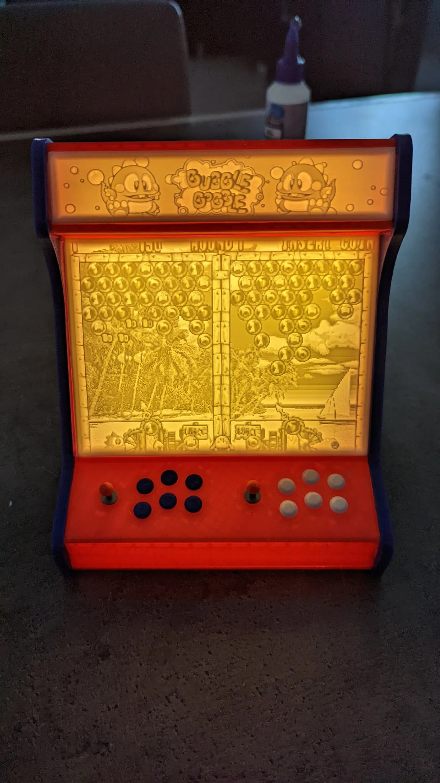 STL - Arcade de Burbujas Coleccionable render 2