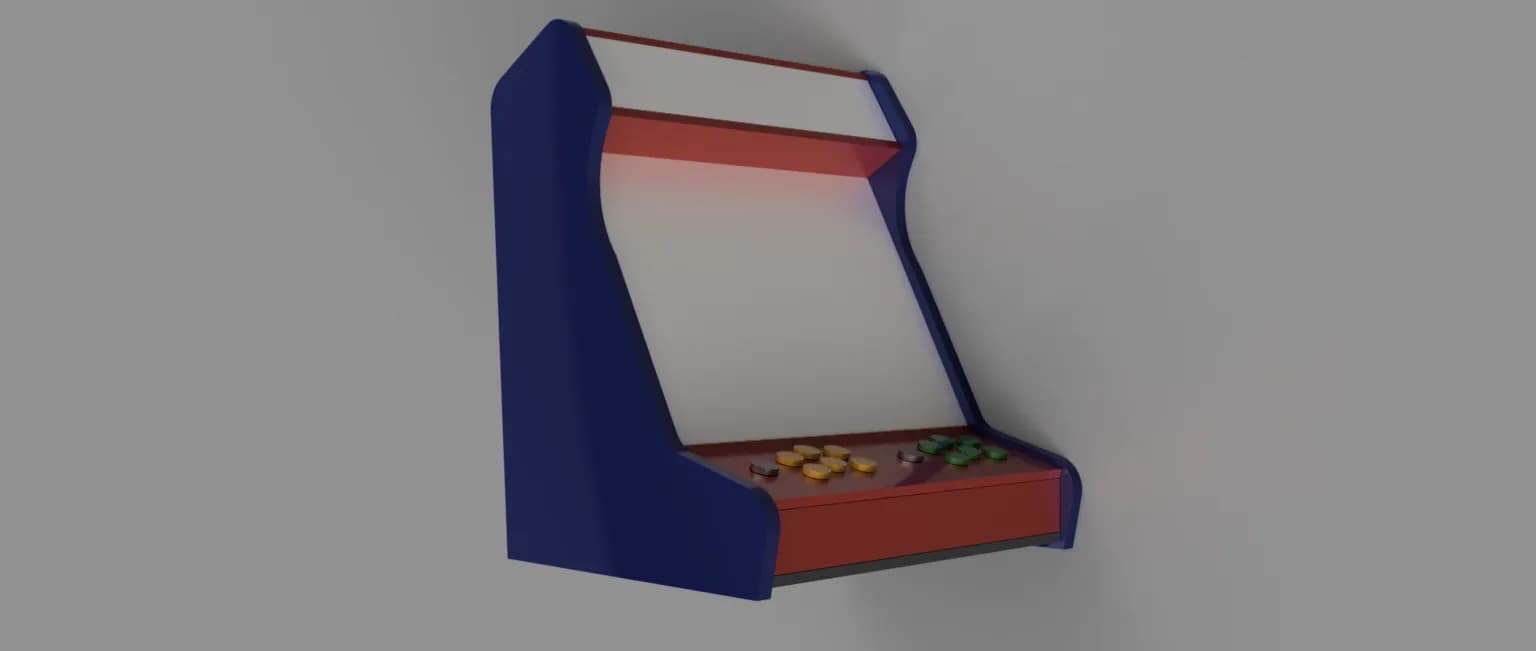 STL - Arcade de Burbujas Coleccionable render 4