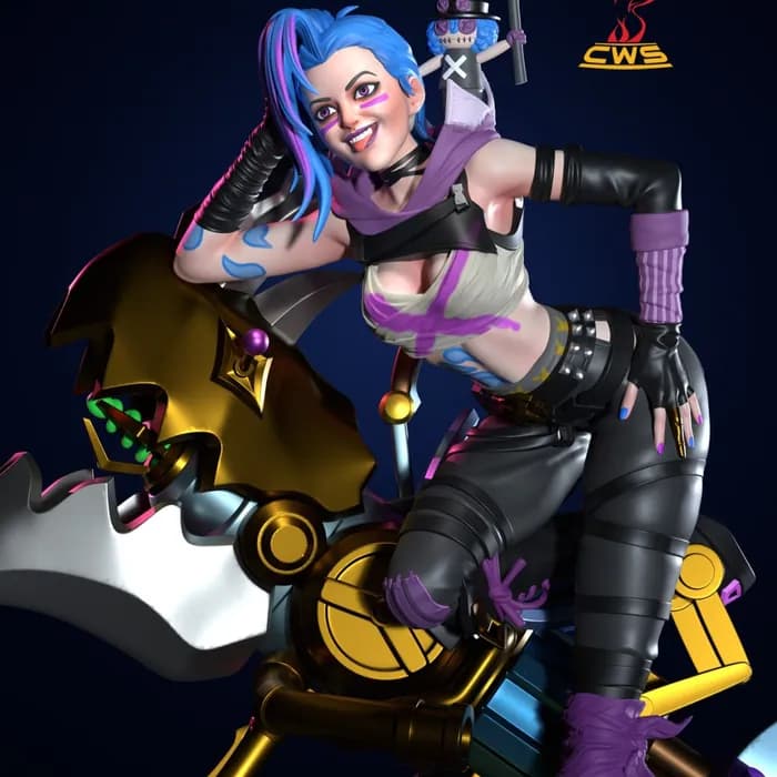 STL - arcane jinx bikini