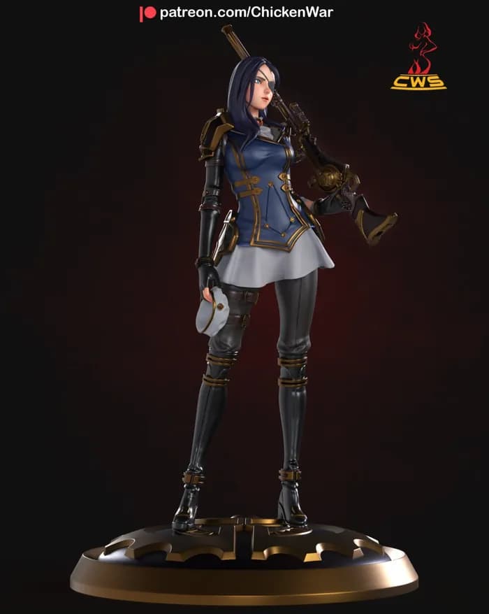 STL - arcanecaitlyn render 2