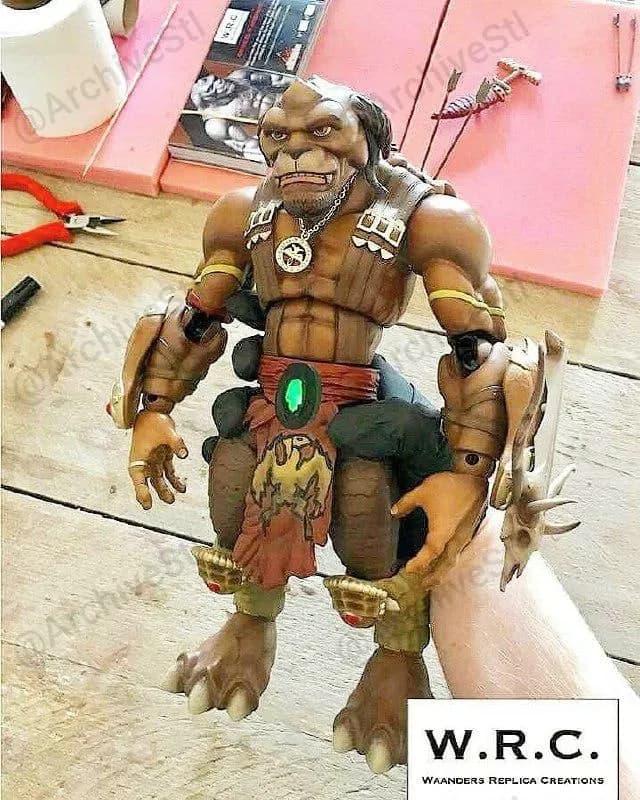 STL - archer small soldiers render 2