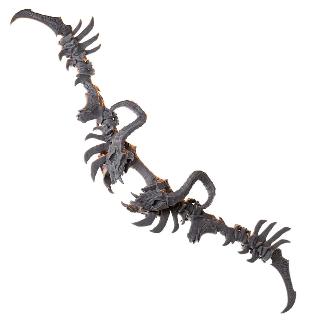 STL - Arco de dragón esquelético