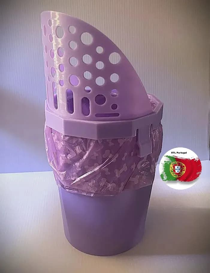 STL - Arena para gatos con soporte