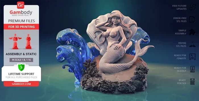 STL - ariel + nsfw