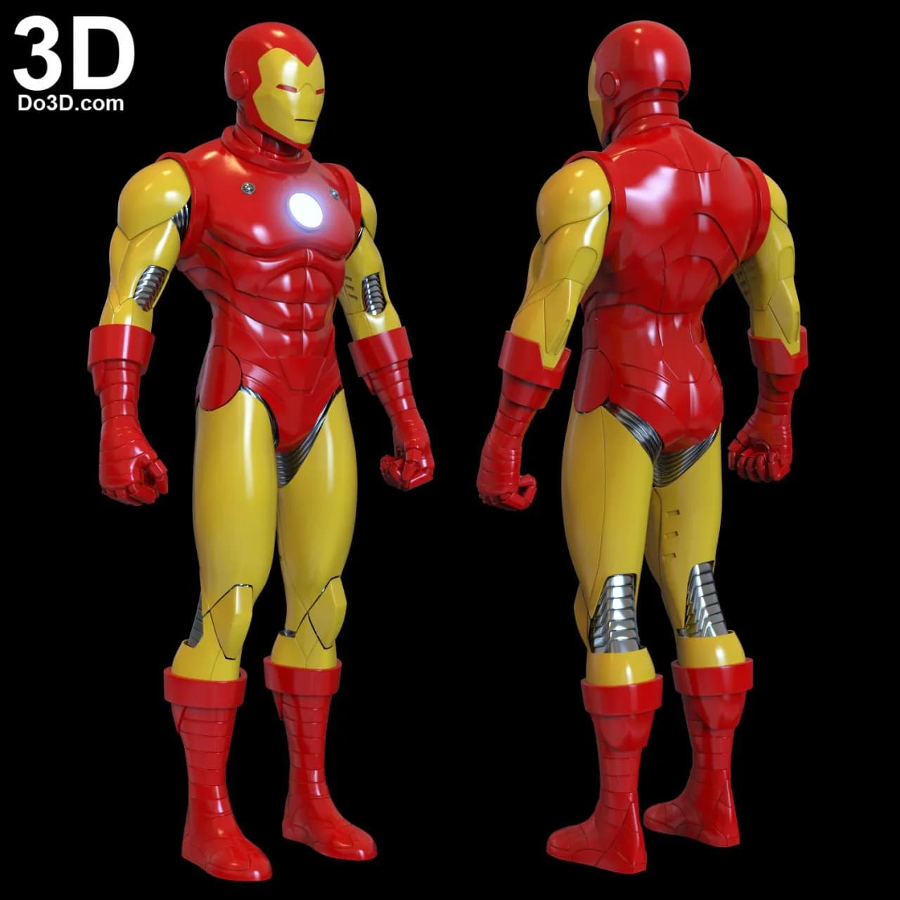 STL - armadura clásica de Iron Man