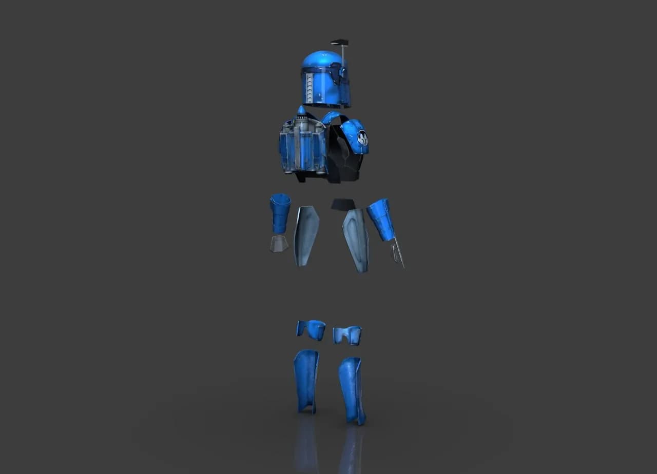 STL - Armadura de Bo Katan Kryze
