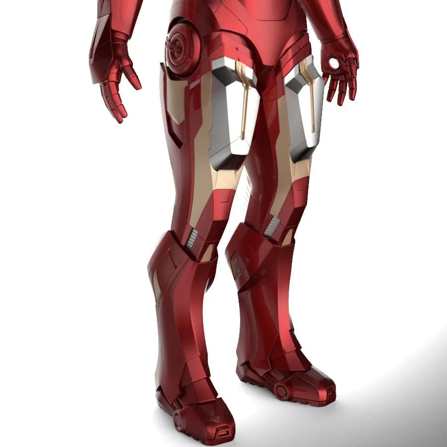 STL - Armadura de Iron Man render 4