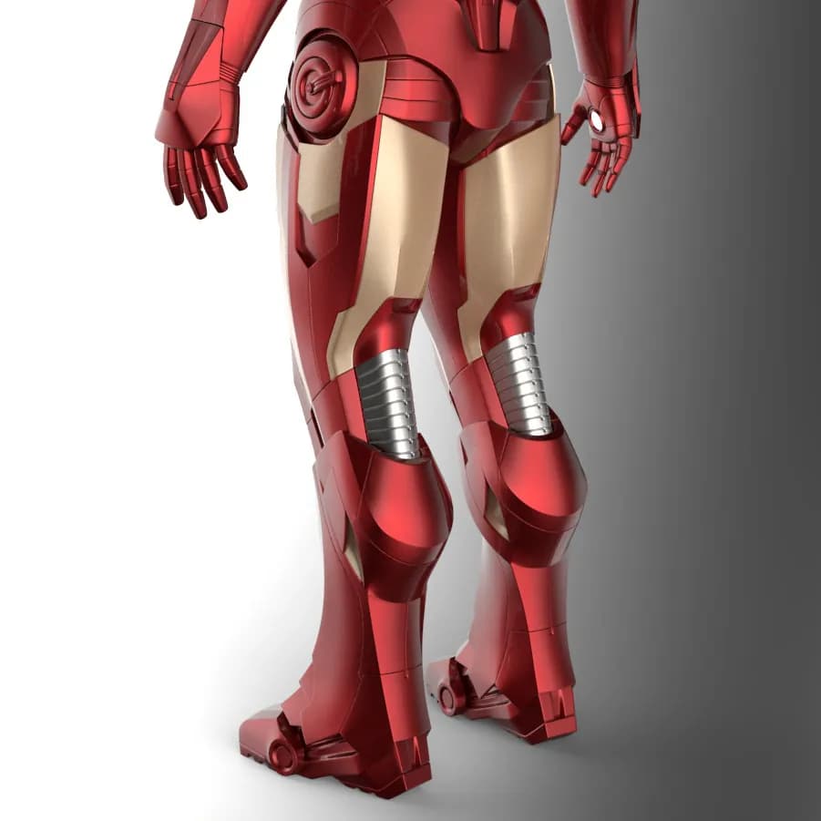 STL - Armadura de Iron Man render 5