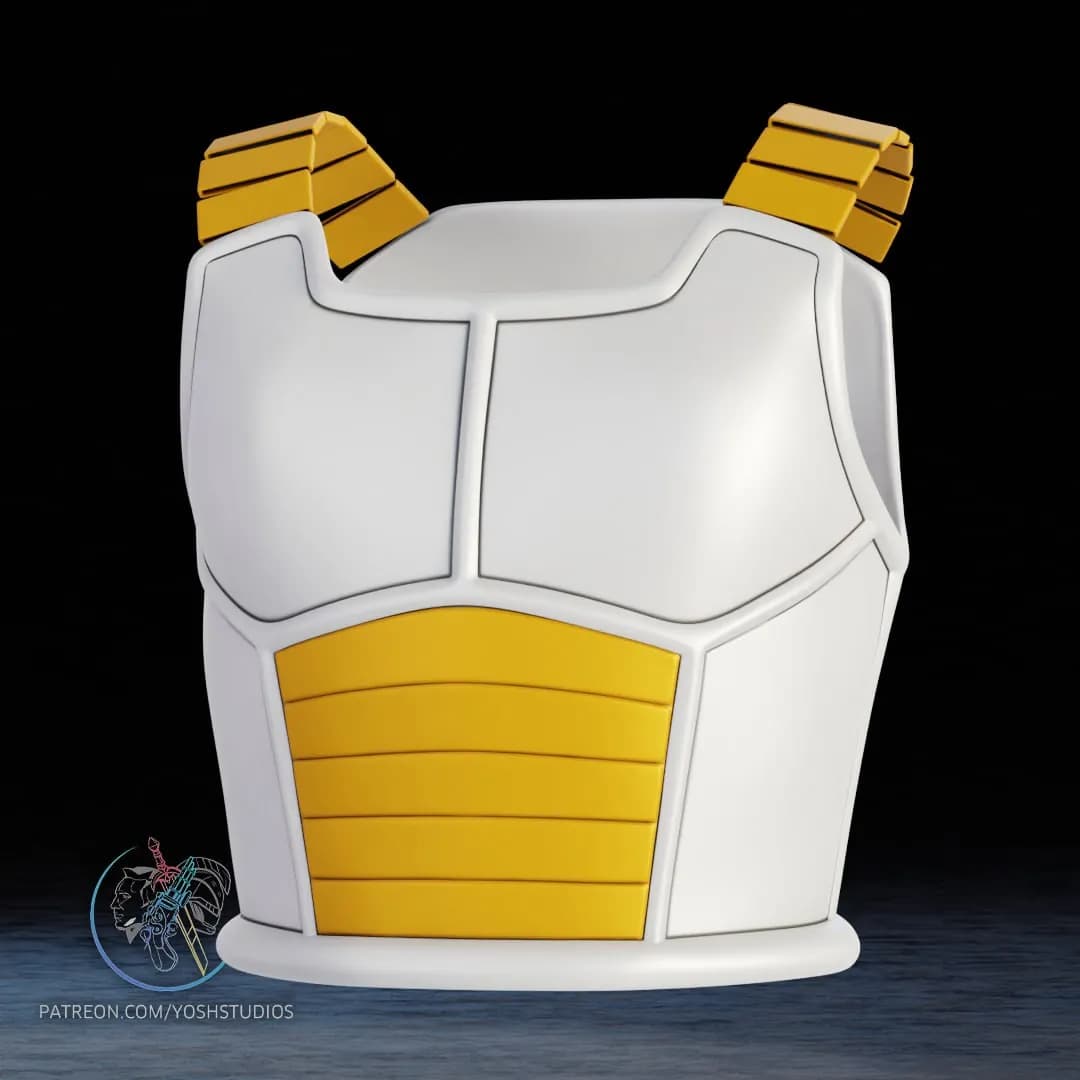 STL - Armadura de Vegeta tipo Saiyajin