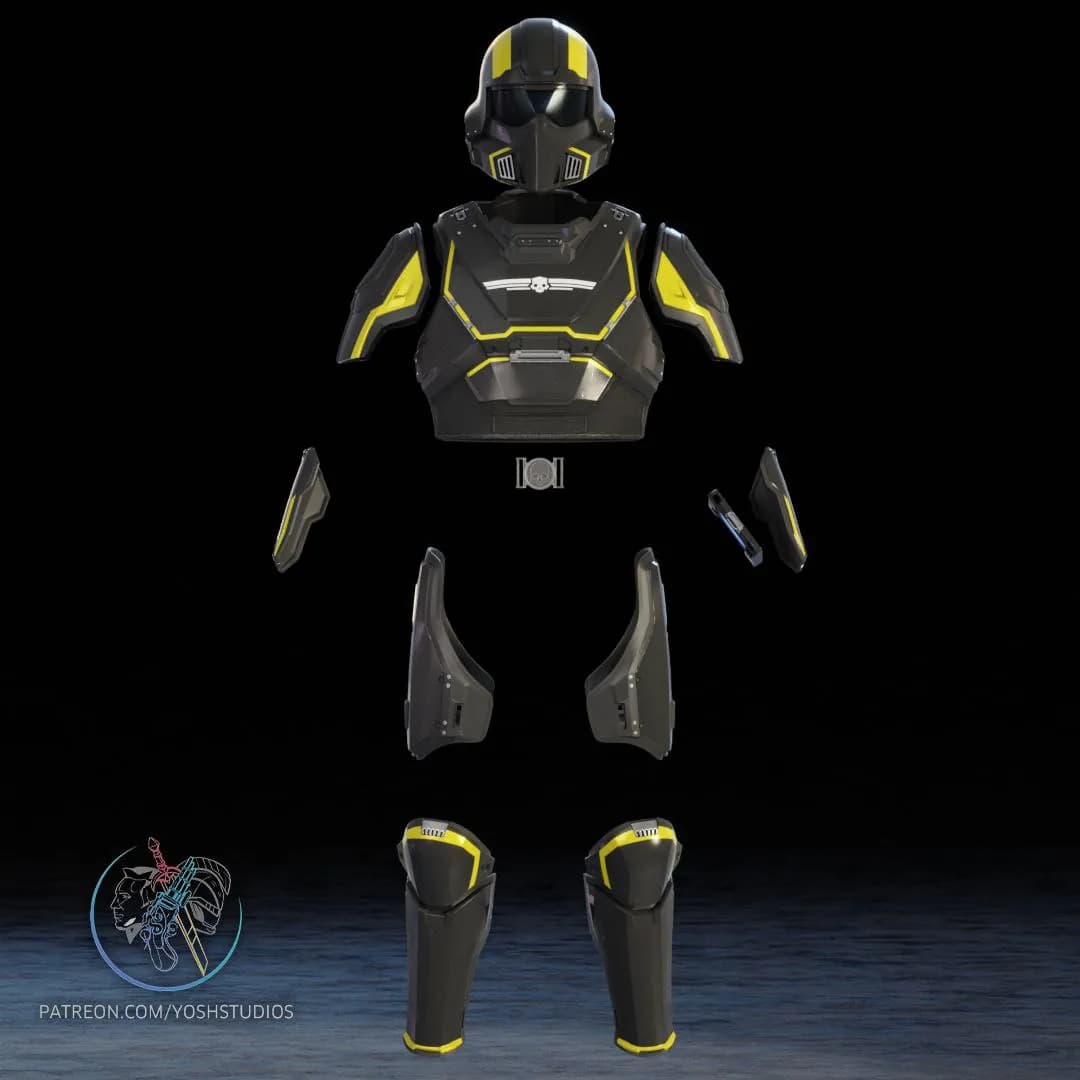 STL - Armadura Helldivers