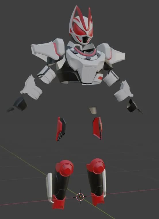 STL - Armadura Kamen Rider Geats 2