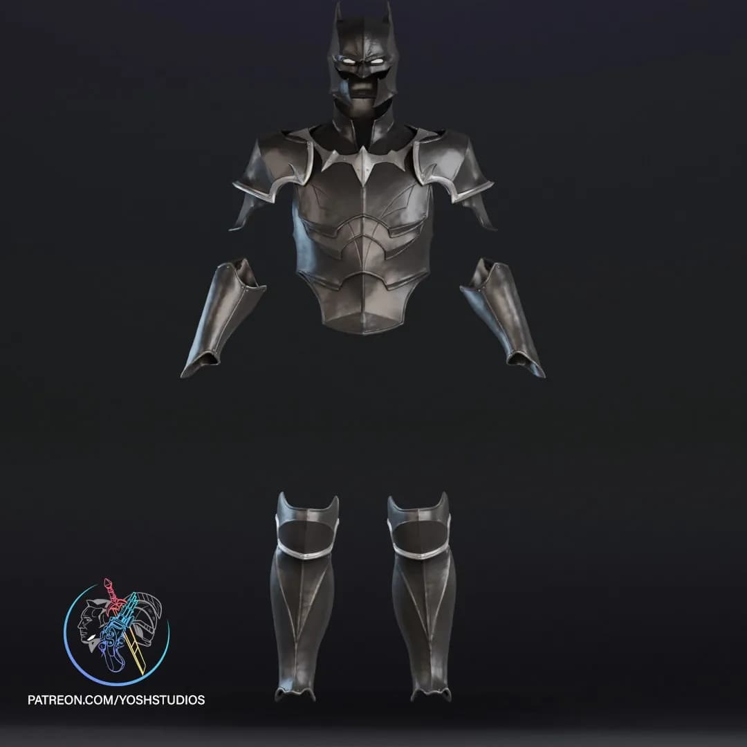 STL - Armadura Medieval de Batman