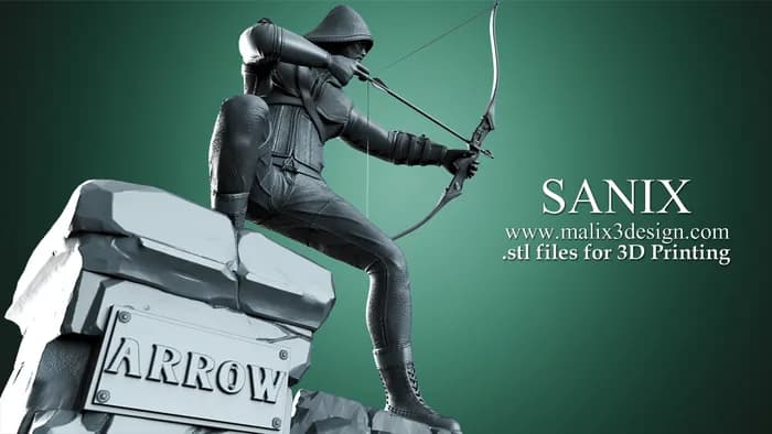 STL - arrow render 2