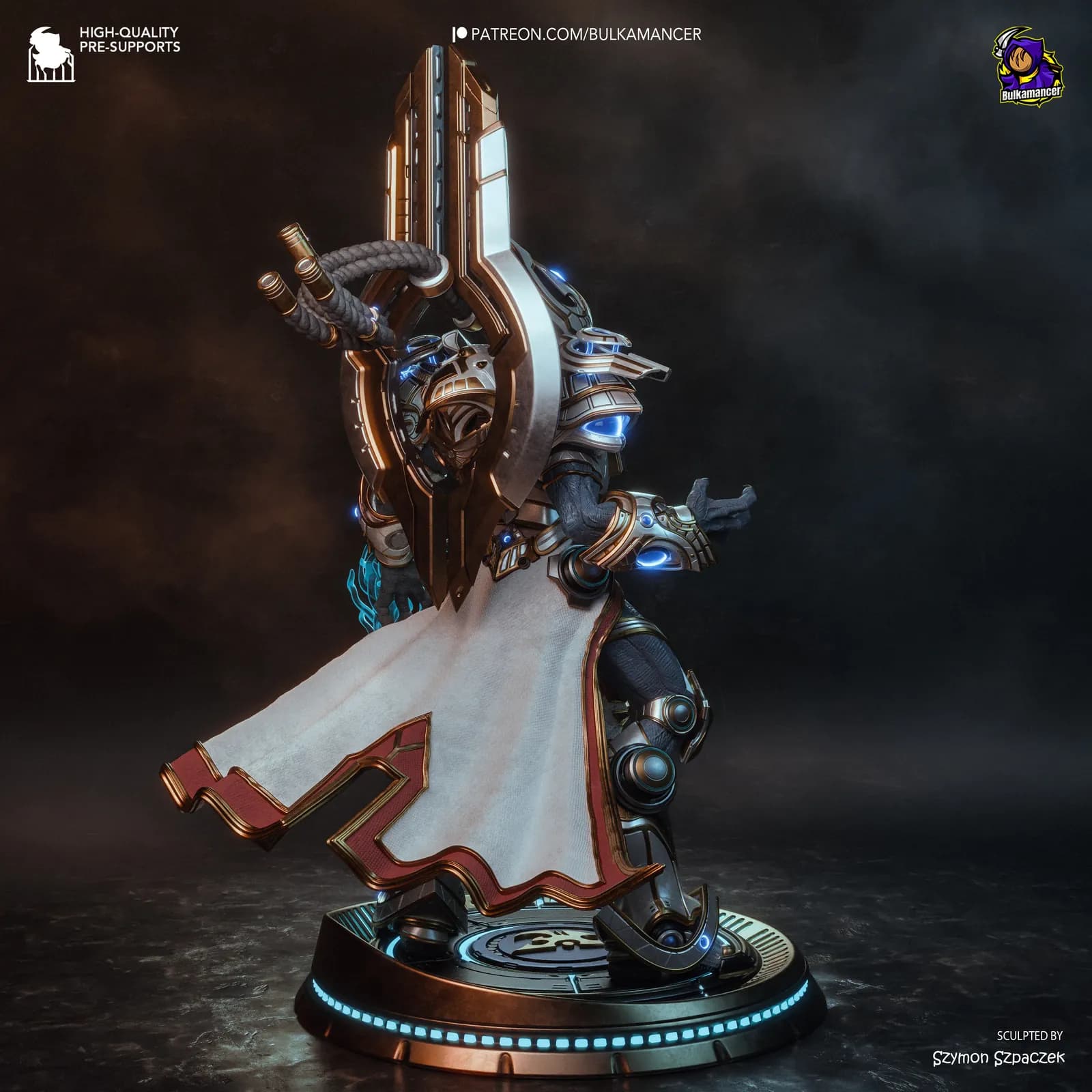 STL - Artanis de StarCraft 2 render 4