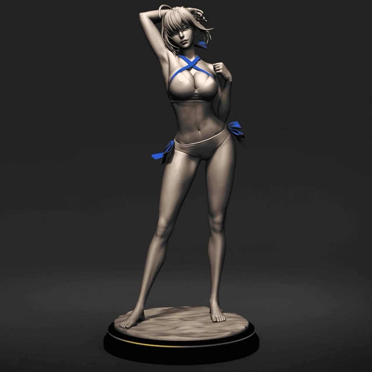 STL - Artoria Pendragon figura bikini