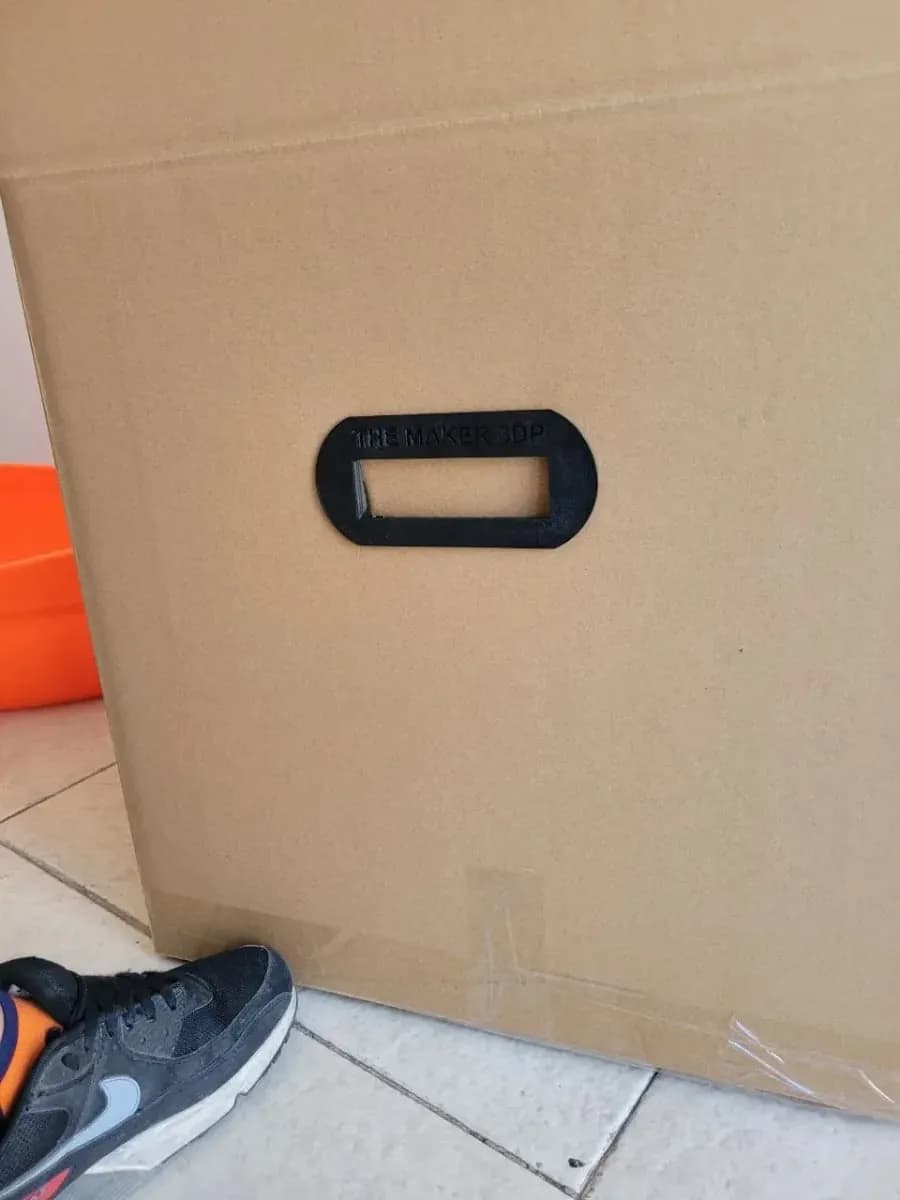 STL - Asa para caja render 2