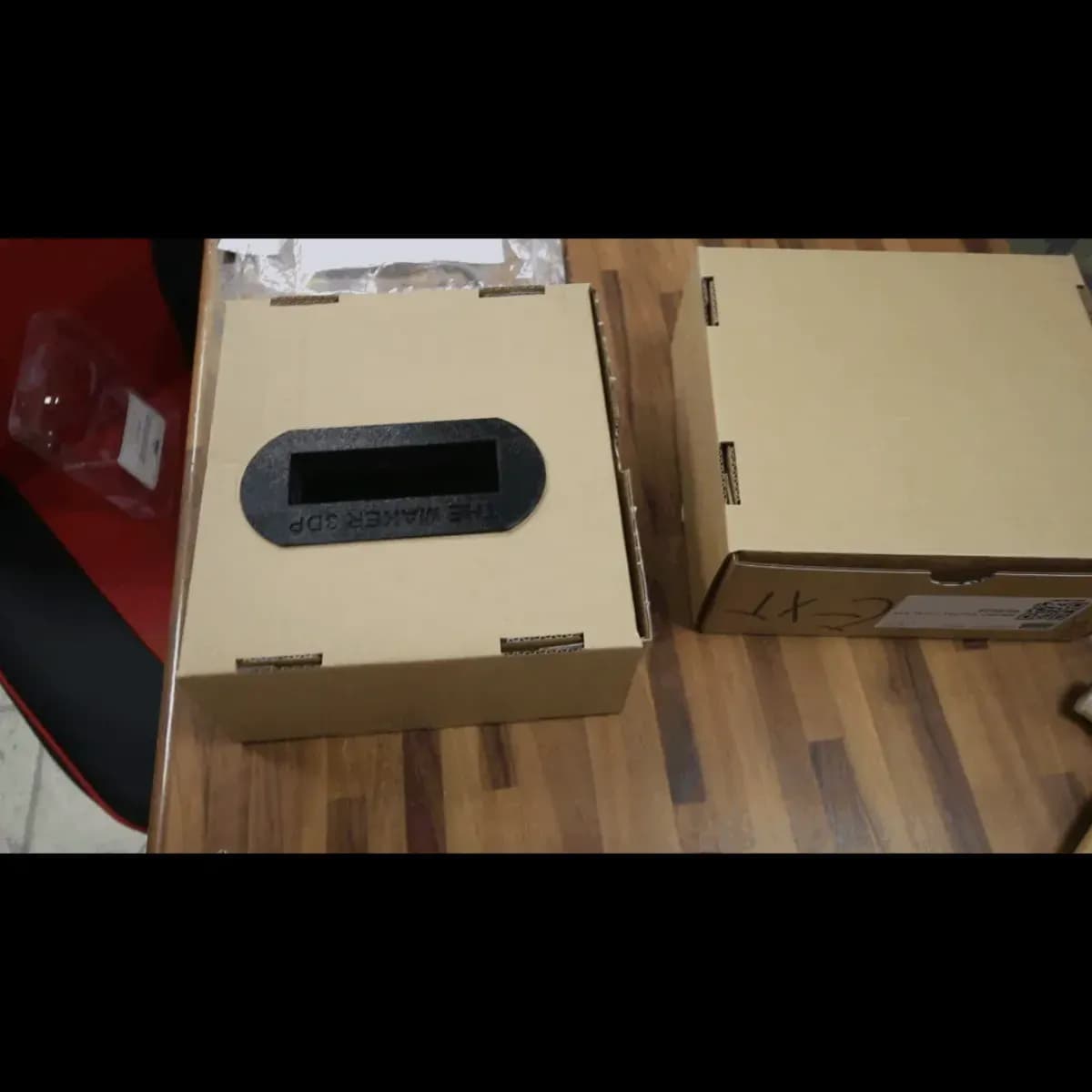 STL - Asa para caja render 3