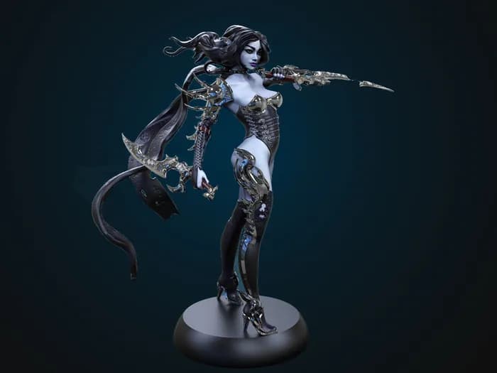 STL - Asesina elfa oscura