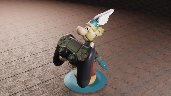 STL - asterix porta joystick