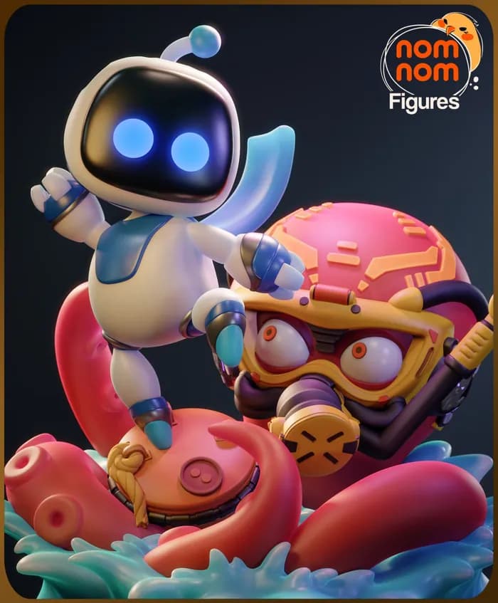 STL - astrobot render 3