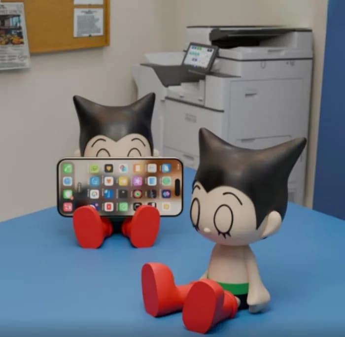 STL - astroboy phone stand