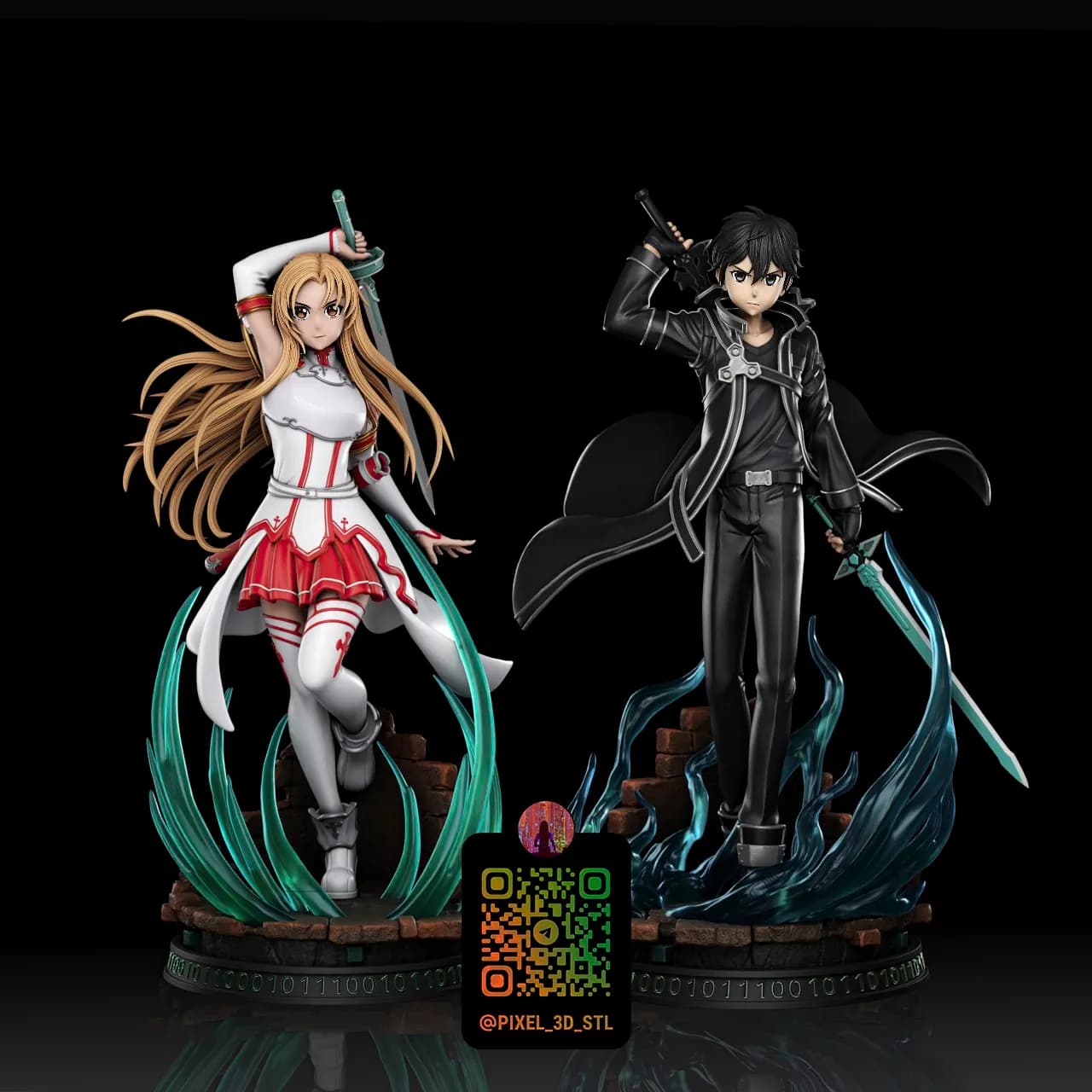STL - Asuna y Kirito Sword Art Online