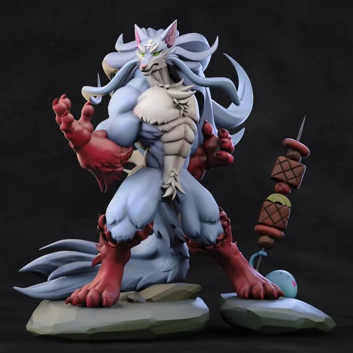 STL - athro fenrir by manuel de jorge