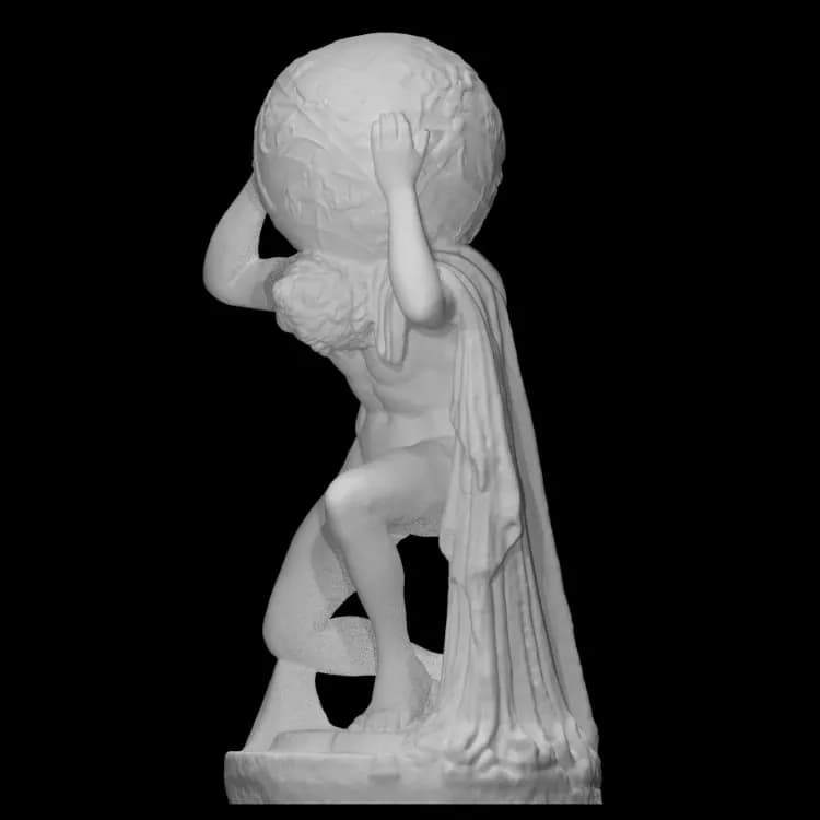 STL - Atlas Farnesio render 2