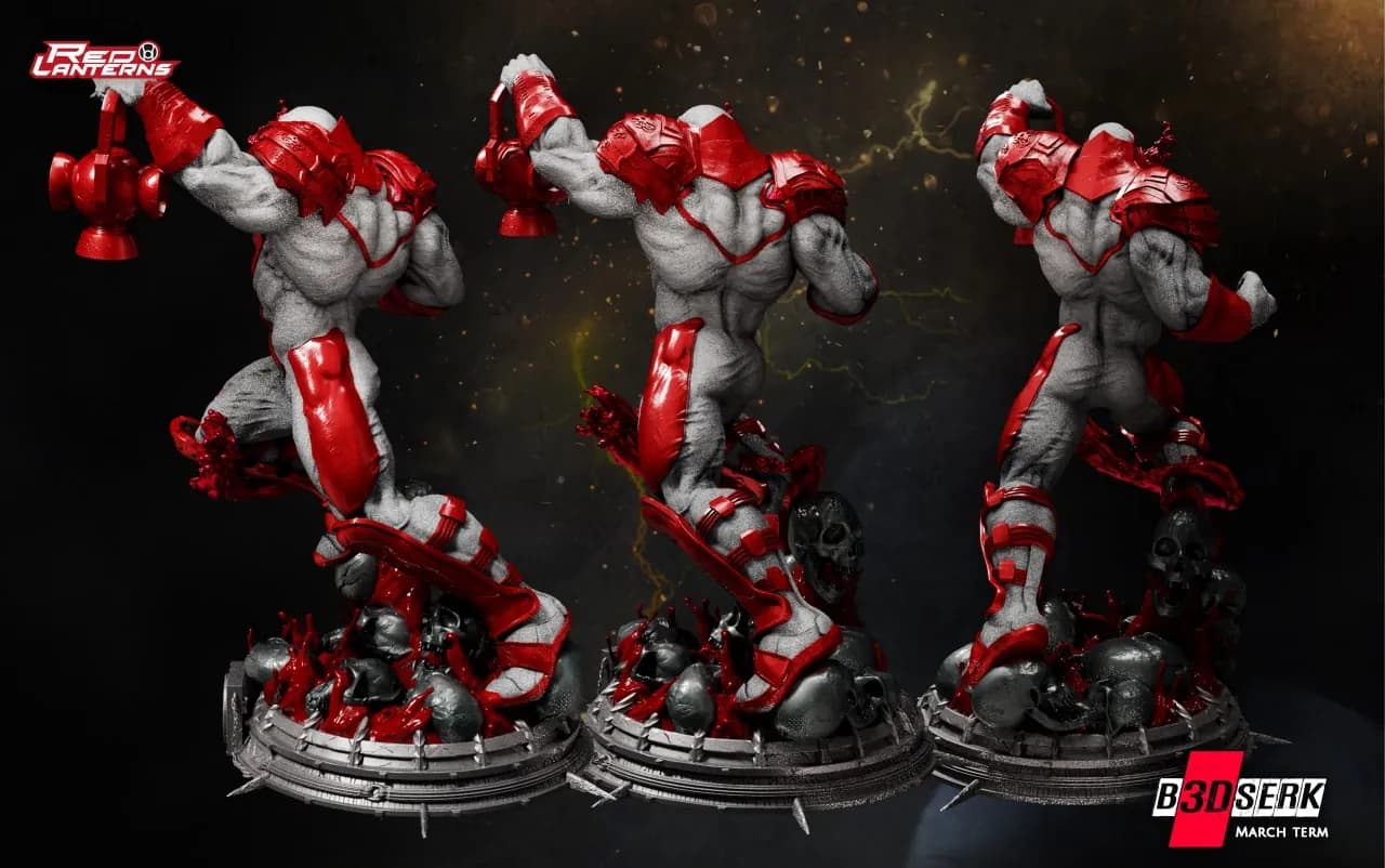 STL - Atrocitus Figura de Colección 2 render 3
