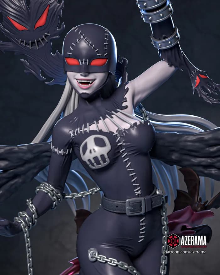 STL - azerama digimon lady devimon