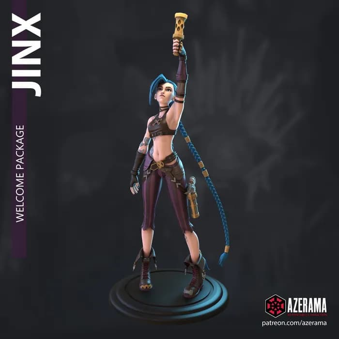 STL - azerama jinx + bust + nsfw