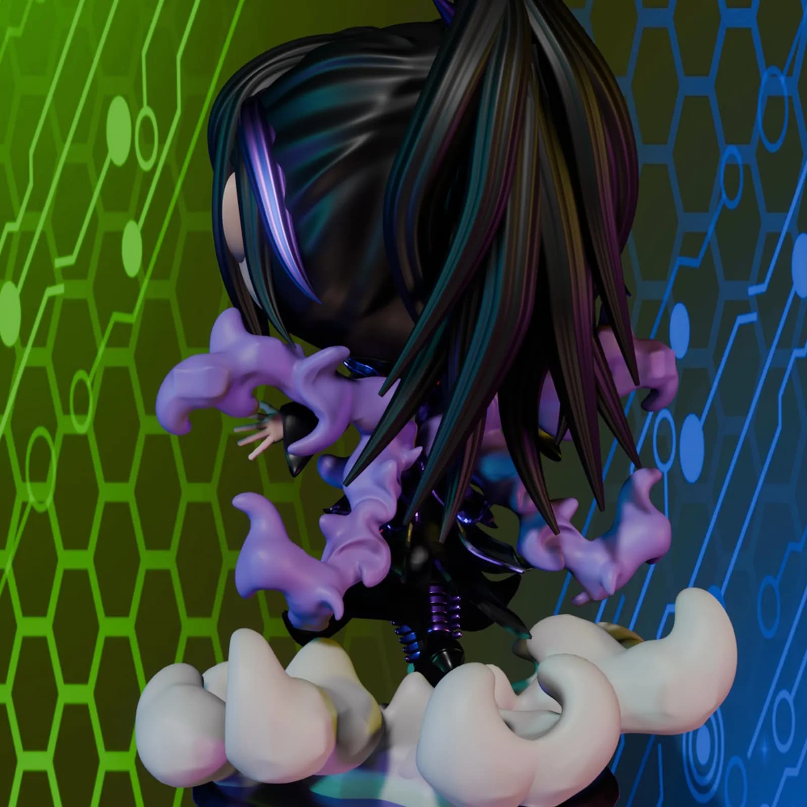 STL - Babymetal Banshee Queen 2 render 3