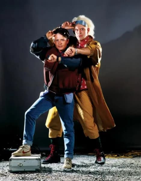 STL - back to the future diorama