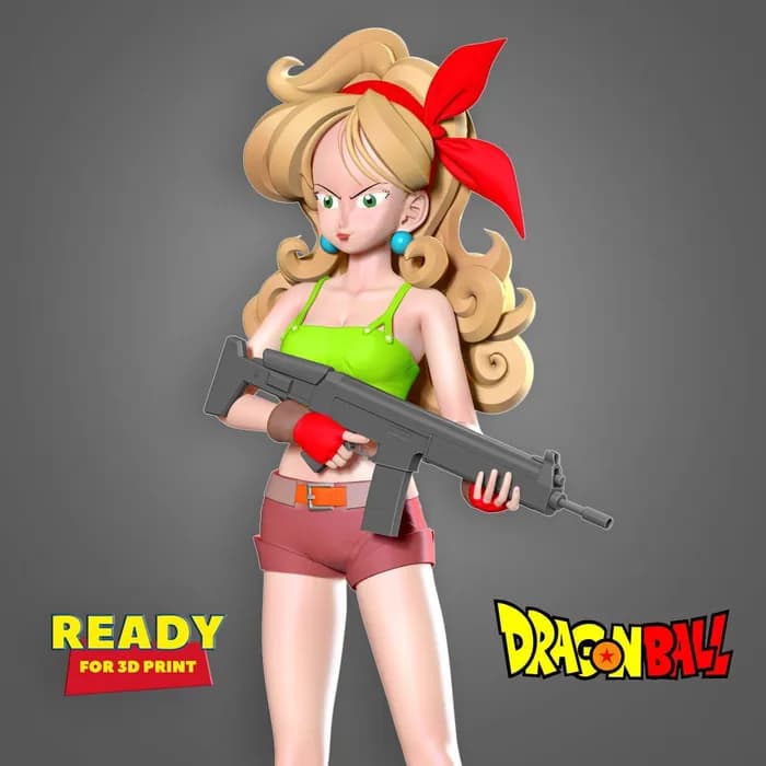 STL - bad launch dragon ball fanart