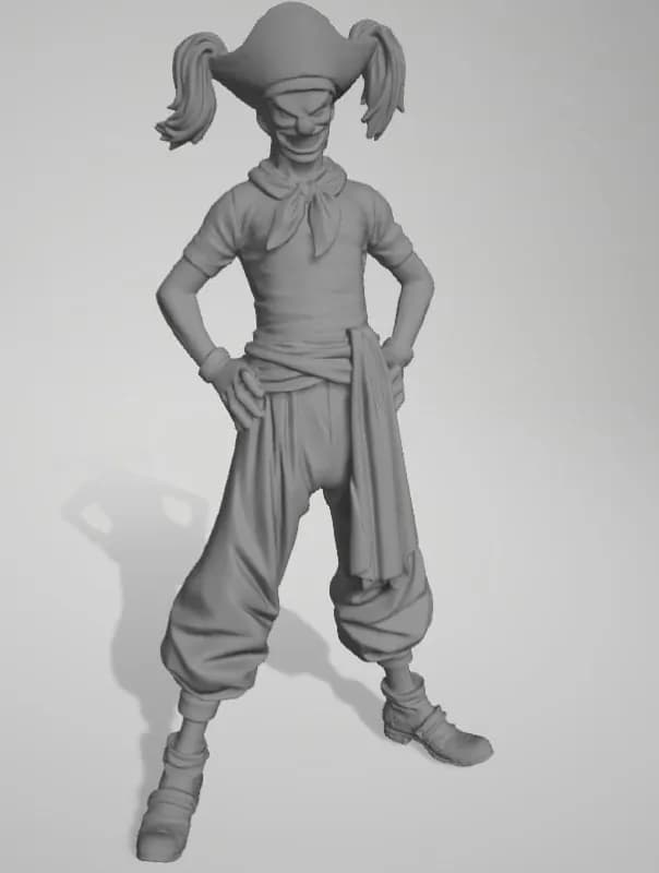 STL - Baggy el Bufón Pirata